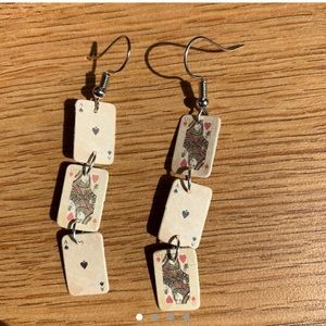 Dangle Card Earrings